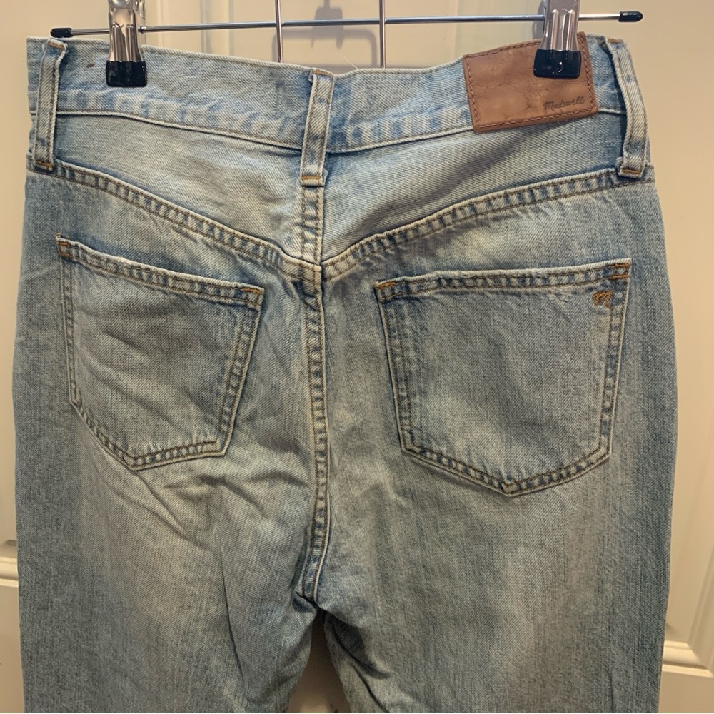 Madewell The Perfect Summer Jean Light Blue Wash Jeans Relaxed Fit 26 $115.00 - Picture 8 of 10